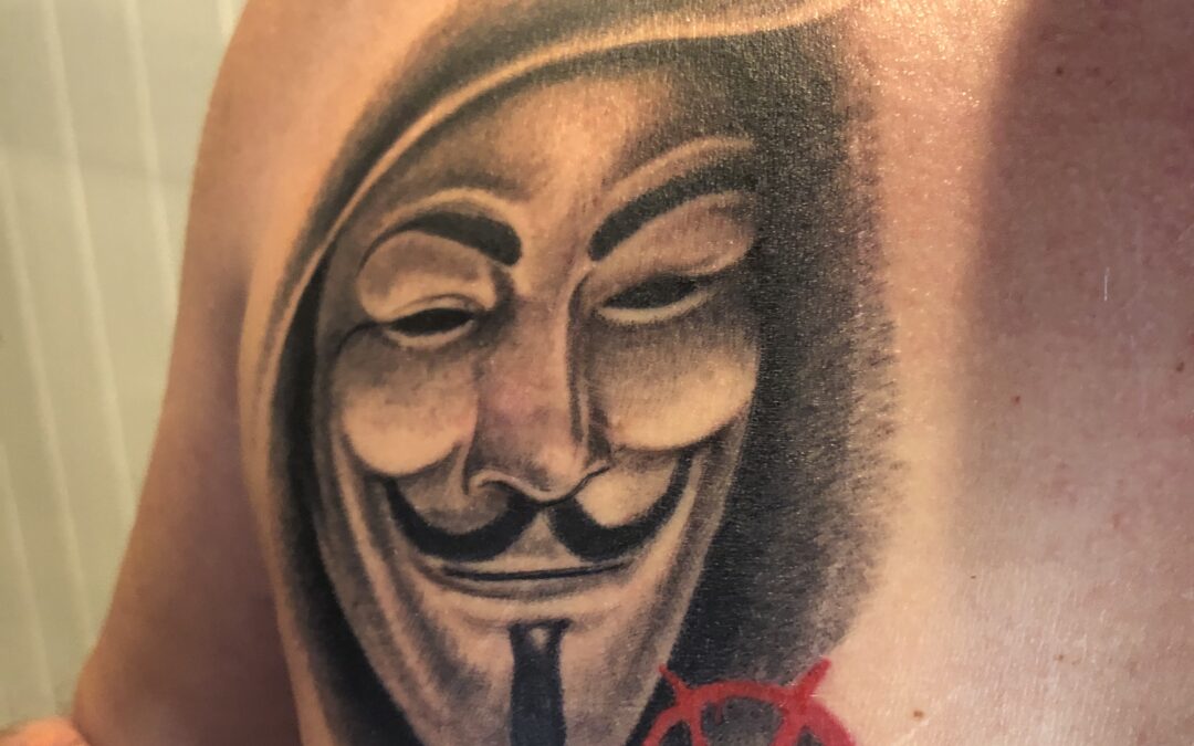 Guy Fawkes « Vendetta » Portrait